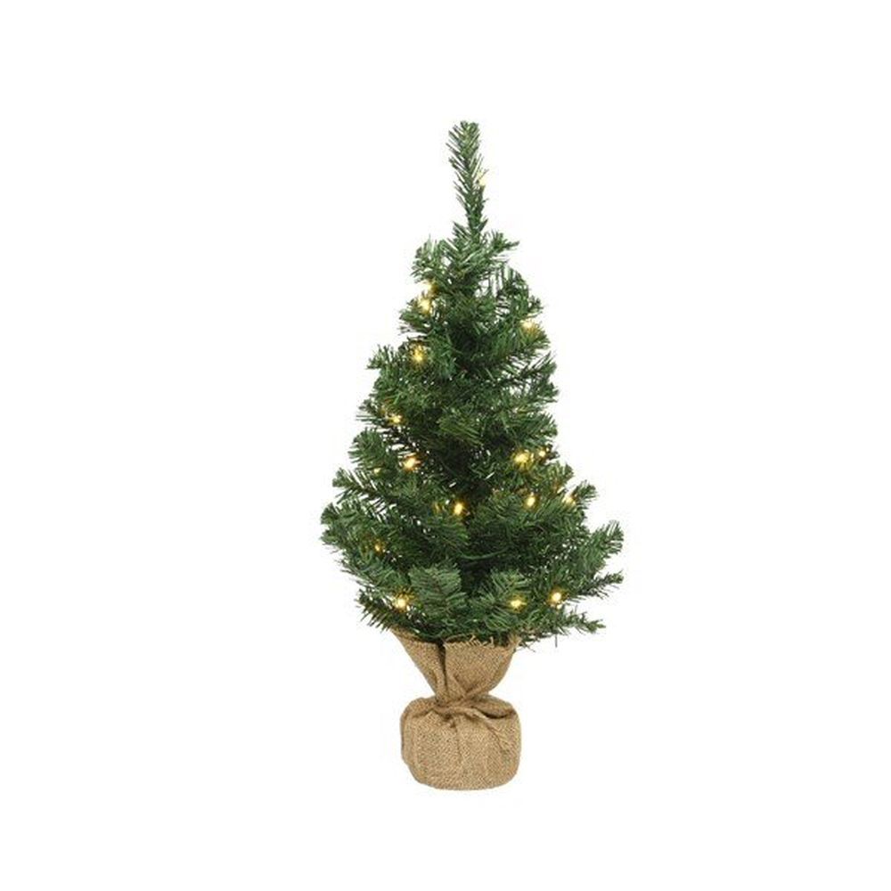 Everlands 75cm Imperial Mini Artificial Christmas Tree in Jute Bag