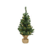 Everlands 75cm Imperial Mini Artificial Christmas Tree in Jute Bag