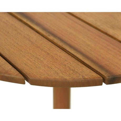 Decoris 55cm Acacia Seville Outdoor Wooden Side Table