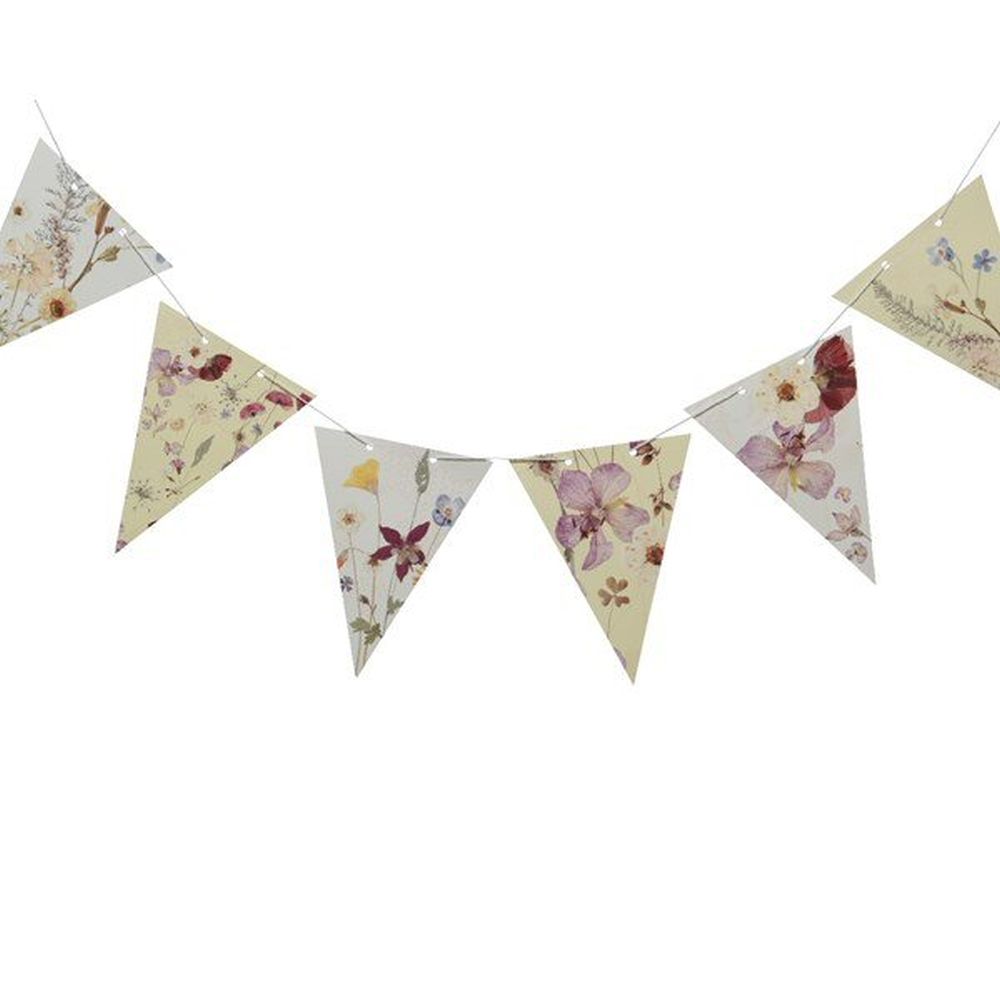 Decoris Flower Paper Bunting