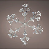 Lumineo 480 Cool White LED Flashing Snowflake Frame