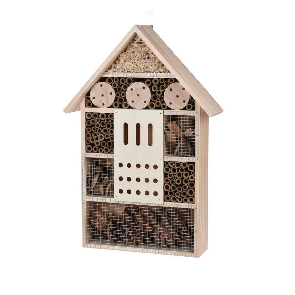 Koopman 51cm XL Wooden Natural Insect Hotel