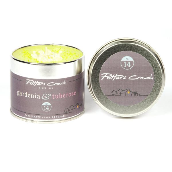 Potters Crouch 250g Gardenia & Tuberose Scented Candle