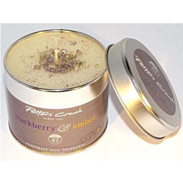 Potters Crouch 250g Blackberry & Amber Scented Candle