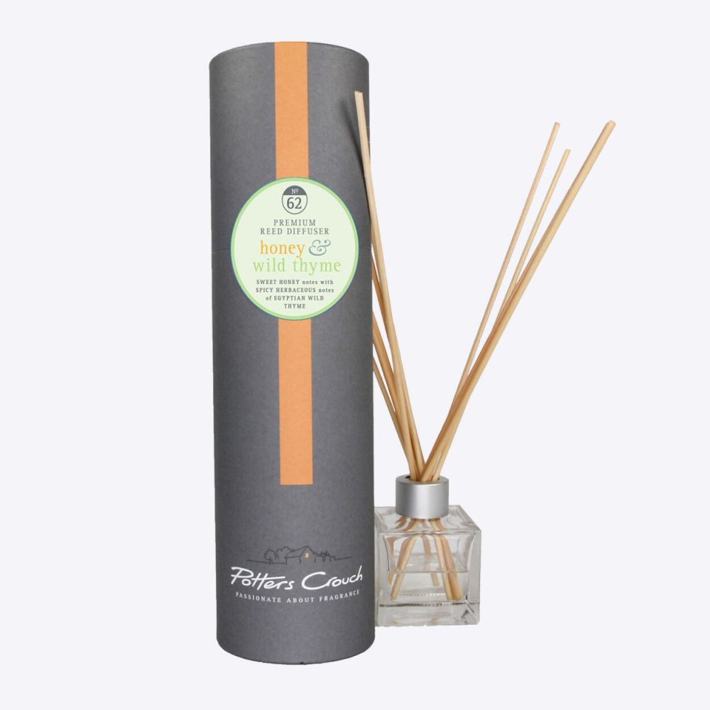 Potters Crouch Honey & Wild Thyme Premium Reed Diffuser