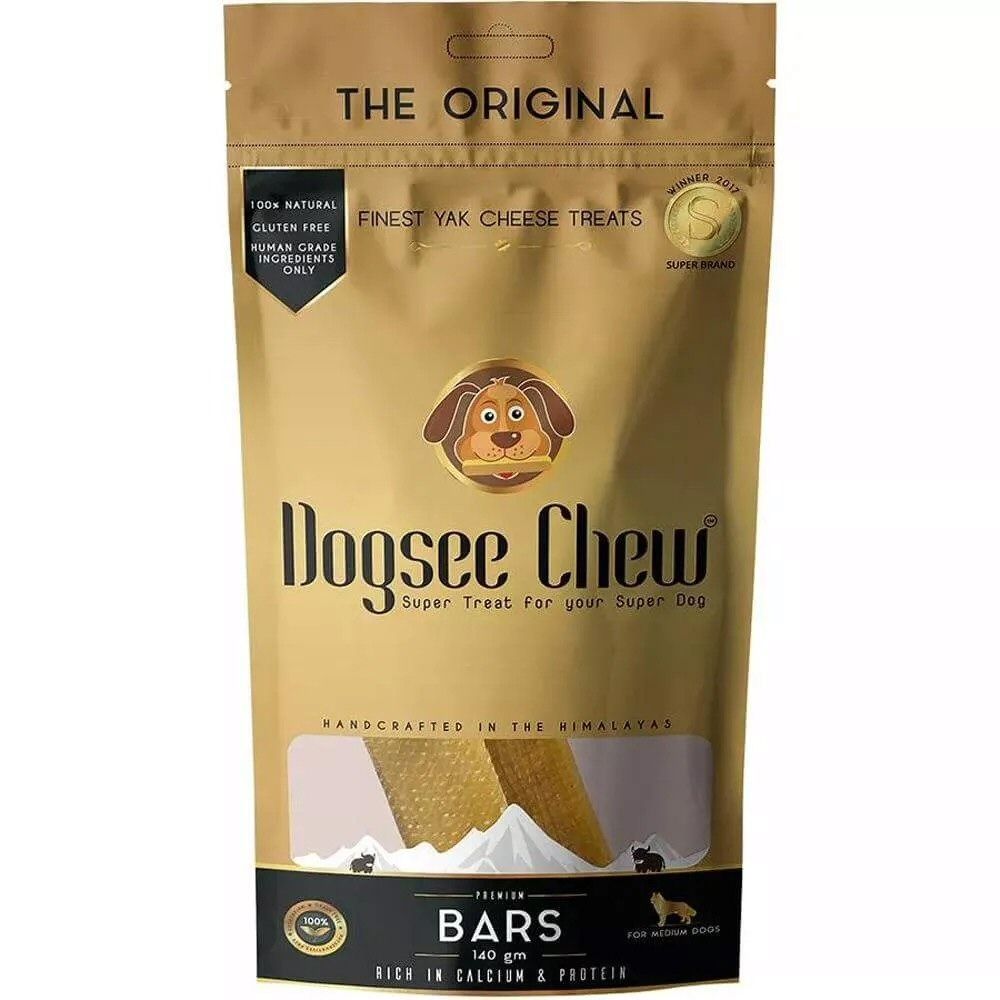 Dogsee 140g Medium Dog Chew Bar Treats