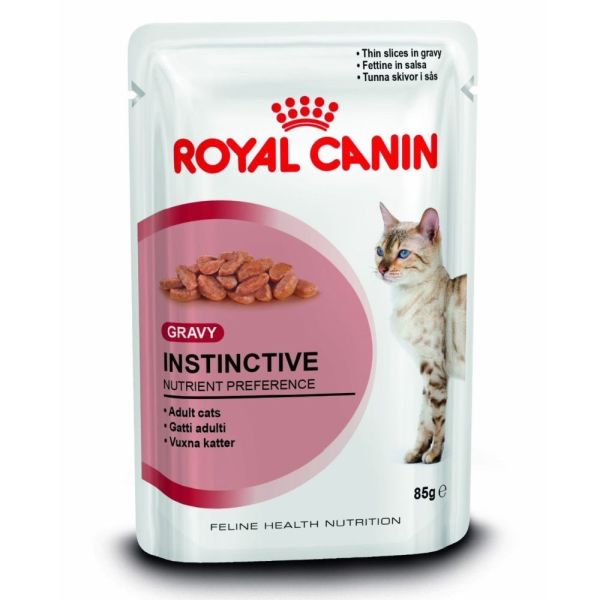 Royal Canin 12 x 85g Instinctive Complete Cat Food Pouches (in Jelly)