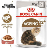 Royal Canin 12 x 85g Ageing +12 Cat Food in Gravy