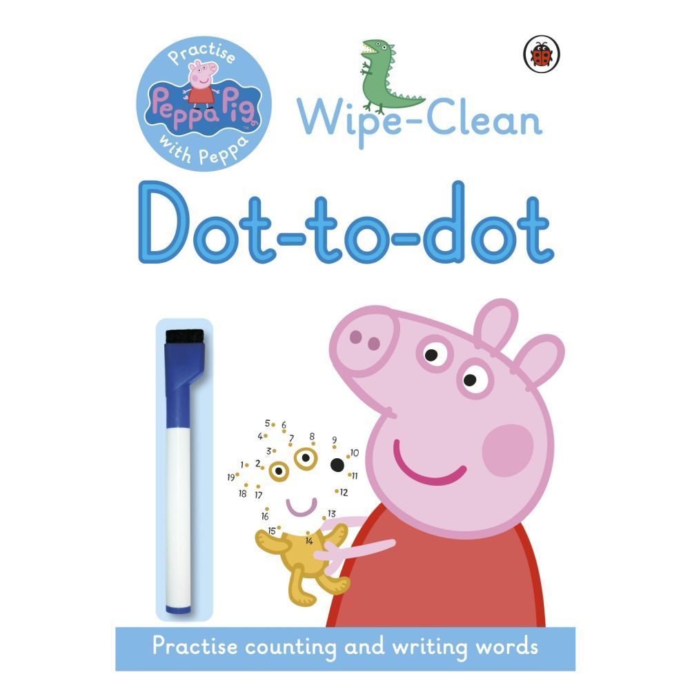 Peppa Pig Practise With Peppa Wipe-Clean Dot to Dot