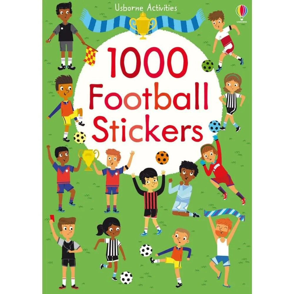 Fiona Watt 1000 Football Stickers Paper Back Book