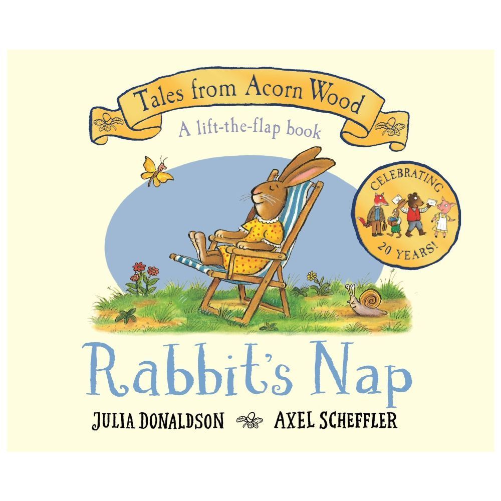 Rabbits Nap 20th Anniversary Edition Children's Book by Julia Donaldso ...