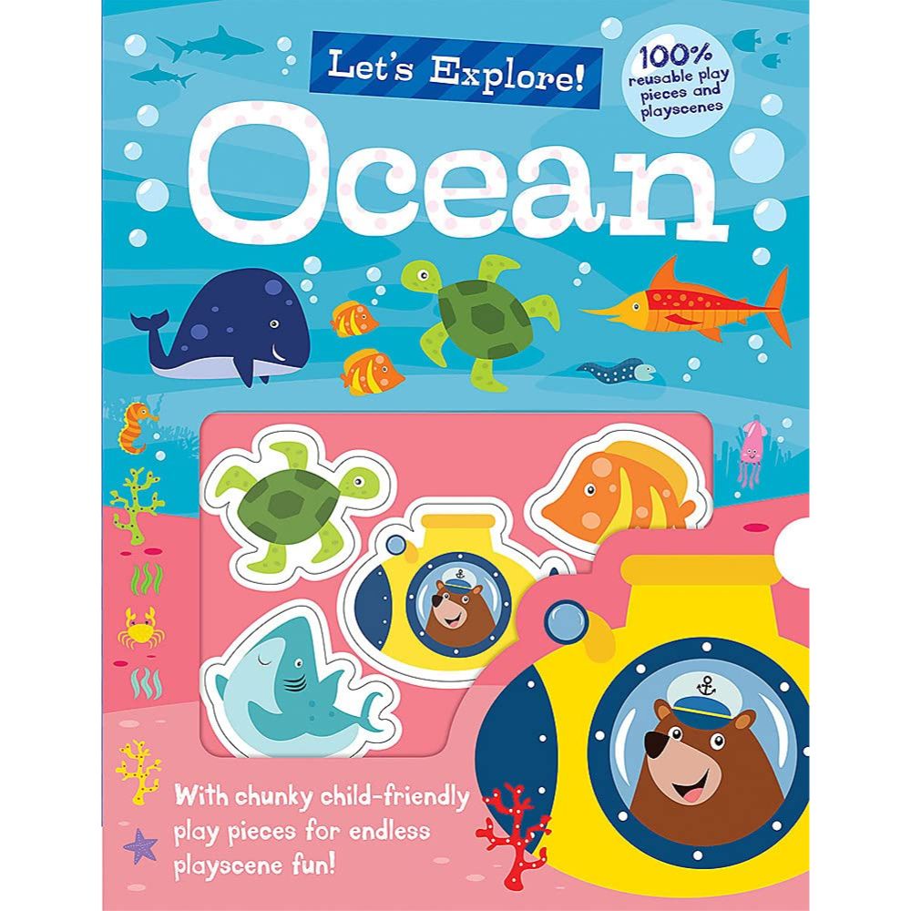 Let's Explore the Ocean Playscene Book