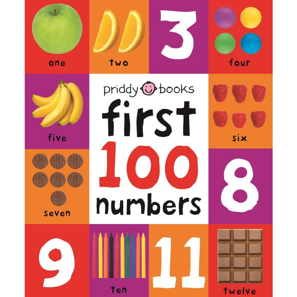 First 100 Numbers Children's Book by Roger Priddy