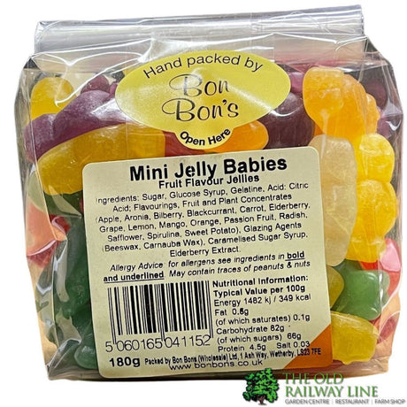 Bon Bons 180g Mini Jelly Babies