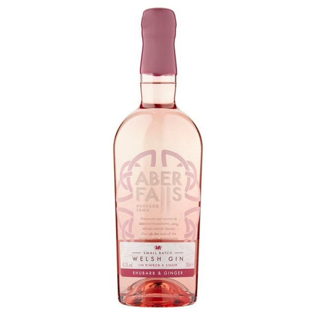 Aber Falls 70cl Rhubarb & Ginger Liqueur - Old Railway Line Garden Centre