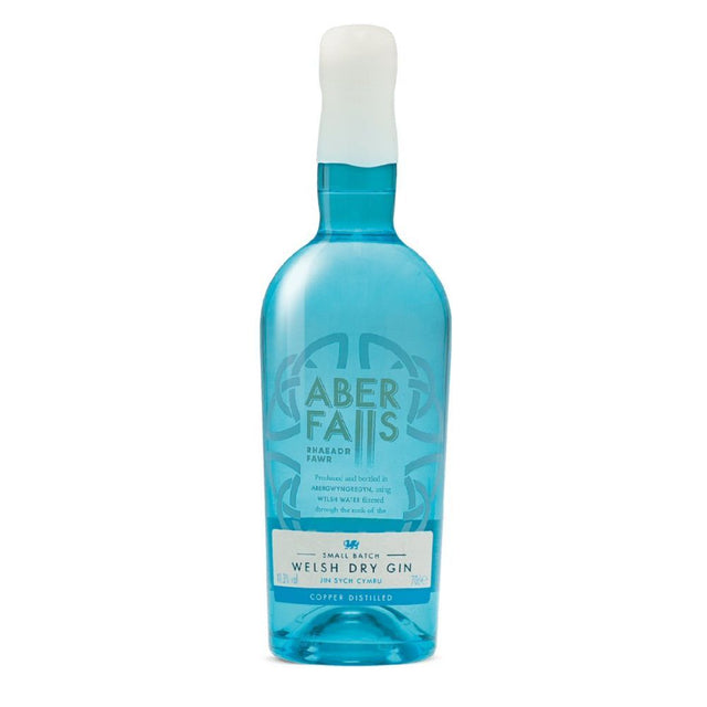 Aber Falls 70cl Welsh Dry Gin - Old Railway Line Garden Centre