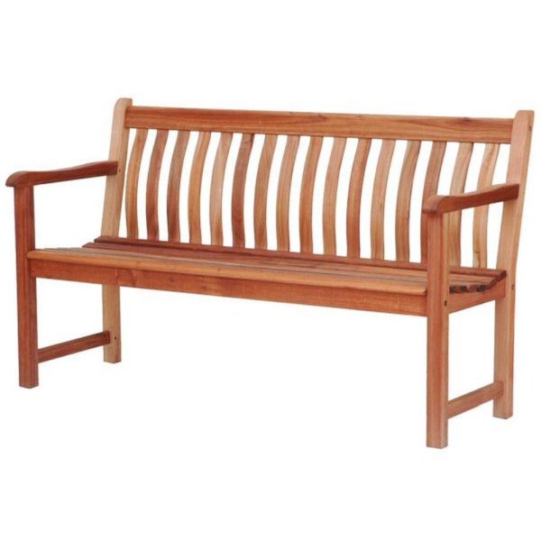 Alexander Rose 5ft Cornis Broadfield Wooden Bench - Old Railway Line Garden Centre
