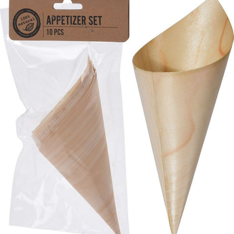 Appetizer Bowls Bamboo 10 Pieces - Old Railway Line Garden Centre