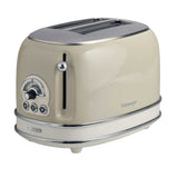 Ariete 30cm Cream Vintage 2 Slice Toaster - Old Railway Line Garden Centre