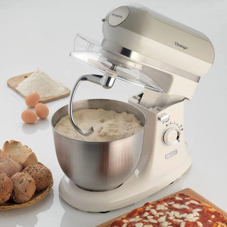 Ariete Vintage Cream 5.5 Litre 1200W Kitchen Mixer - Old Railway Line Garden Centre