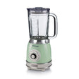 Ariete Vintage Green 1.5 Litre 1000W Blender with Glass Cup - Old Railway Line Garden Centre