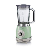 Ariete Vintage Green 1.5 Litre 1000W Blender with Glass Cup - Old Railway Line Garden Centre