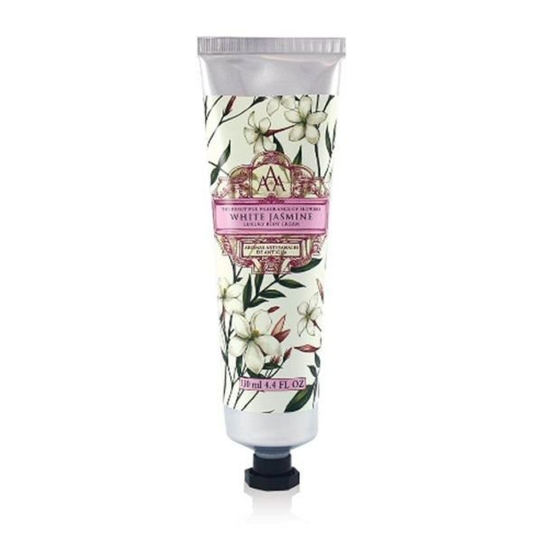 Aromas Artesanales De Antigua 130ml White Jasmine Body Cream - Old Railway Line Garden Centre