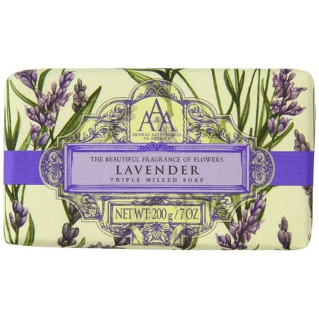 Aromas Artesanales De Antigua 200g Lavender Soap Bar - Old Railway Line Garden Centre