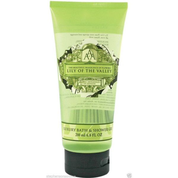 Aromas Artesanales De Antigua 200ml Lily of the Valley AAA Shower Gel - Old Railway Line Garden Centre