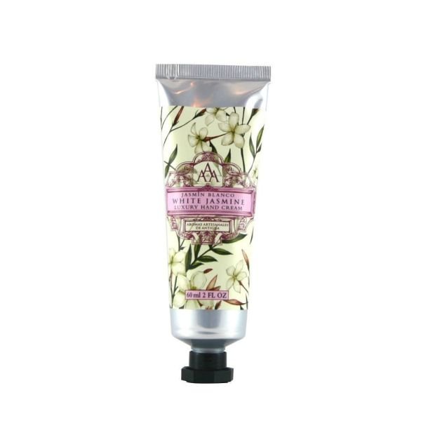 Aromas Artesanales De Antigua 60ml White Jasmine Hand Cream - Old Railway Line Garden Centre