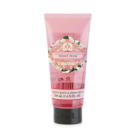 Aromas Artesanales De Antigua200ml Peony Plum Bath & Shower Gel - Old Railway Line Garden Centre