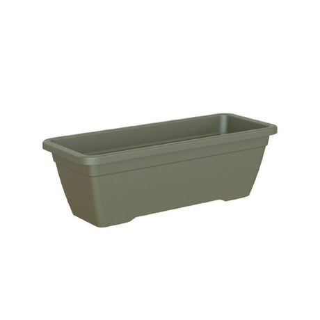 Artevasi 60cm Dry Green Venezia Plant Box Trough - Old Railway Line Garden Centre