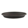 Artevasi 9.5cm Anthracite Round Saucer - Old Railway Line Garden Centre