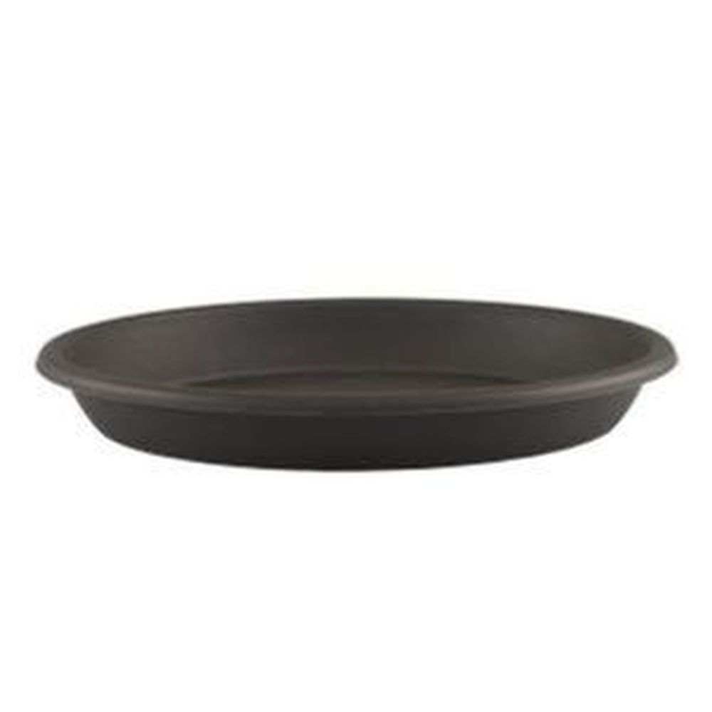 Artevasi 9.5cm Anthracite Round Saucer - Old Railway Line Garden Centre