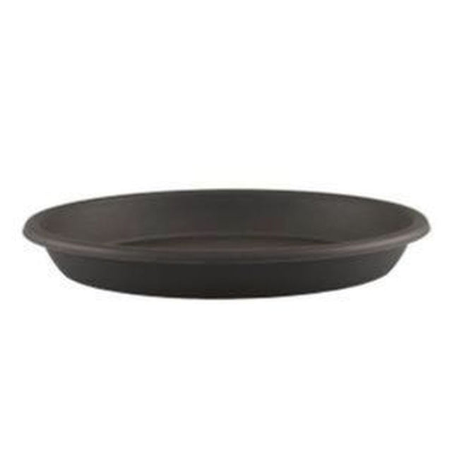 Artevasi 9.5cm Anthracite Round Saucer - Old Railway Line Garden Centre