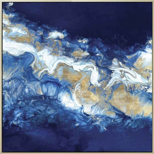 Artko 104cm 'Into the Blue' Framed Canvas by Wendy Kroeker - Old Railway Line Garden Centre