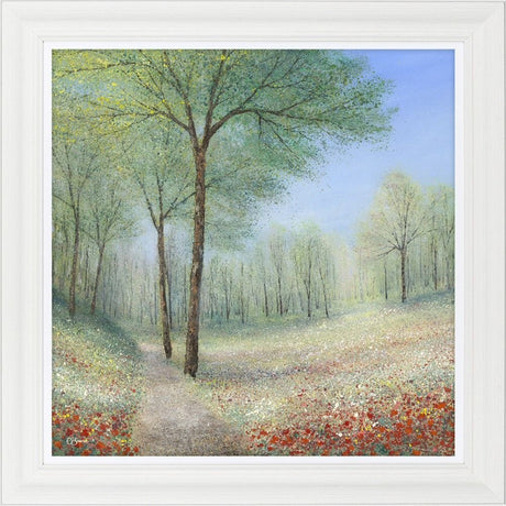 Artko 69cm In The Heat Of Summer Framed Print By Chris Bourne - Old Railway Line Garden Centre