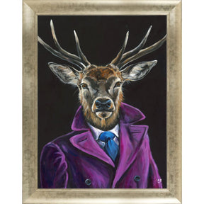 Artko 92cm 'Randolph' Framed Print by Louise Brown - Old Railway Line Garden Centre