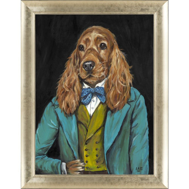 Artko 92cm Sir Sebastian Framed Print By Louise Brown - Old Railway Line Garden Centre