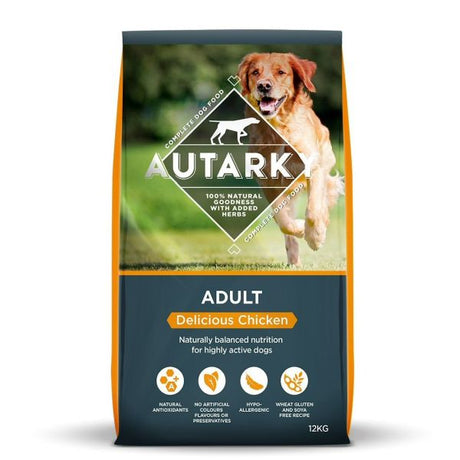 Autartky 12kg Adult Chicken & Rice Dog Food