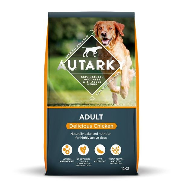 Autartky 12kg Adult Chicken & Rice Dog Food
