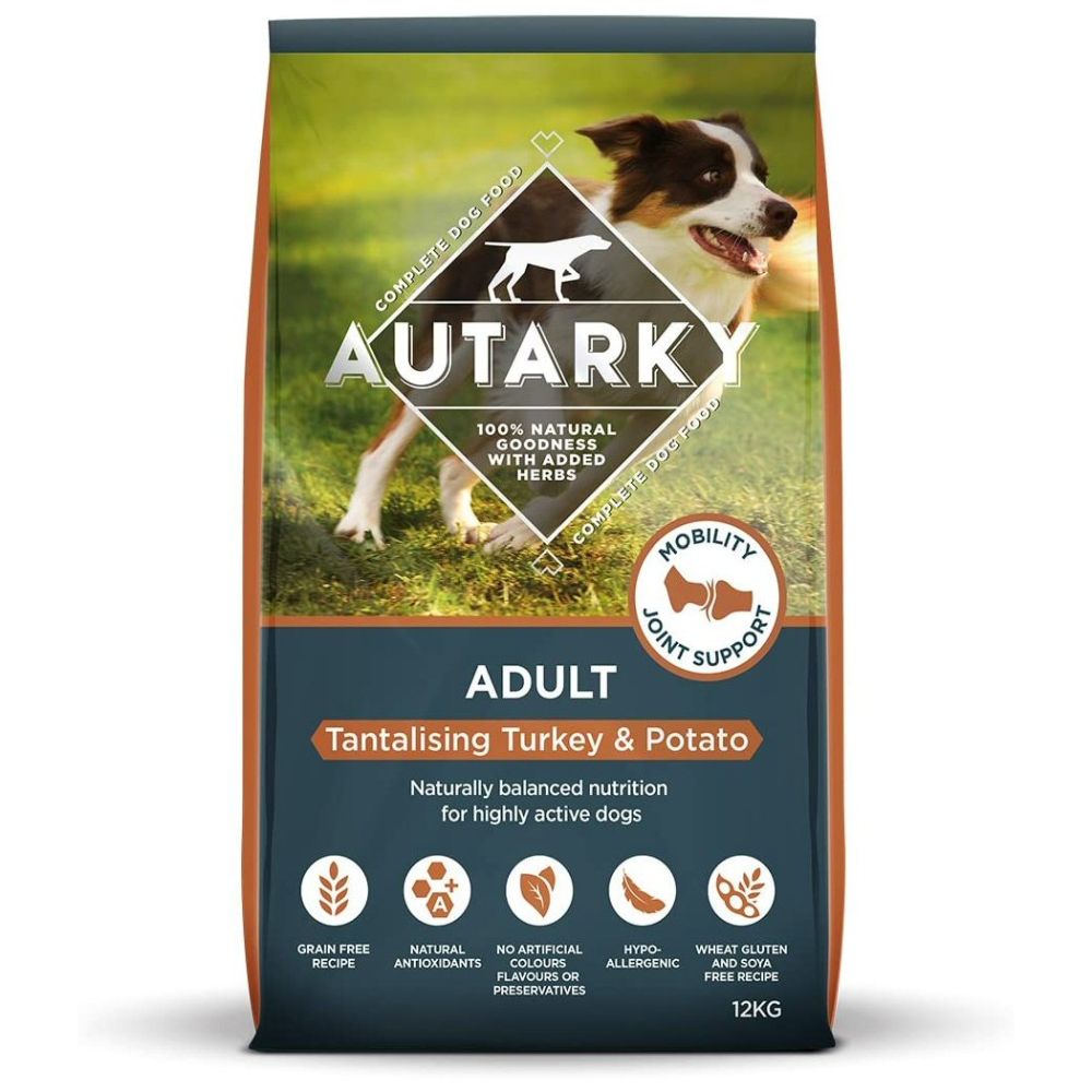 Autarky 12kg Tantalising Turkey & Potato Hypoallergenic Dry Dog Food