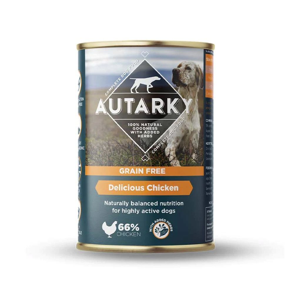 Autarky 395g Delicious Chicken Complete Wet Dog Food