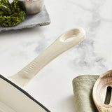 Barbary & Oak Foundry 23cm Camembert Cream Cast Iron Grill Pan - Old Railway Line Garden Centre