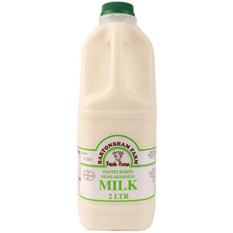 Bartonsham Farm Milk Semi - Skimmed 1 Litre - Old Railway Line Garden Centre