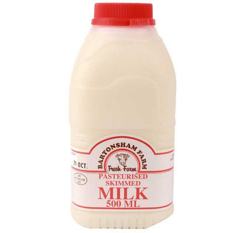 Bartonsham Farm Skimmed Milk 1 Litre - Old Railway Line Garden Centre