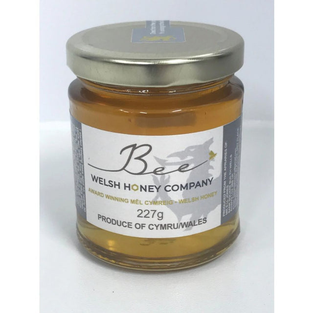 Bee Welsh Honey Co. Welsh Blossom Clear Honey 227g - Old Railway Line Garden Centre