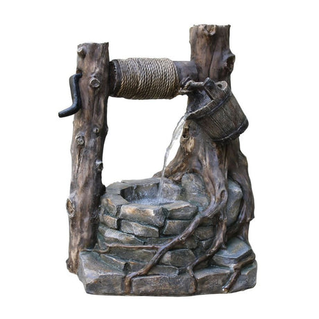 Bermuda 64cm Woburn Solar Powered Water Feature - Old Railway Line Garden Centre