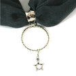 Black Ginger Hanging Star Scarf Jewellery - Old Railway Line Garden Centre