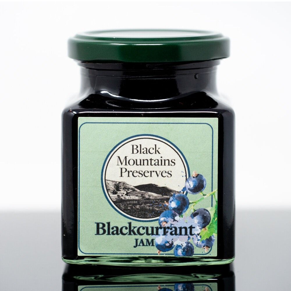 Black Mountain Preserves Blackcurrant Jam 280g - Old Railway Line Garden Centre